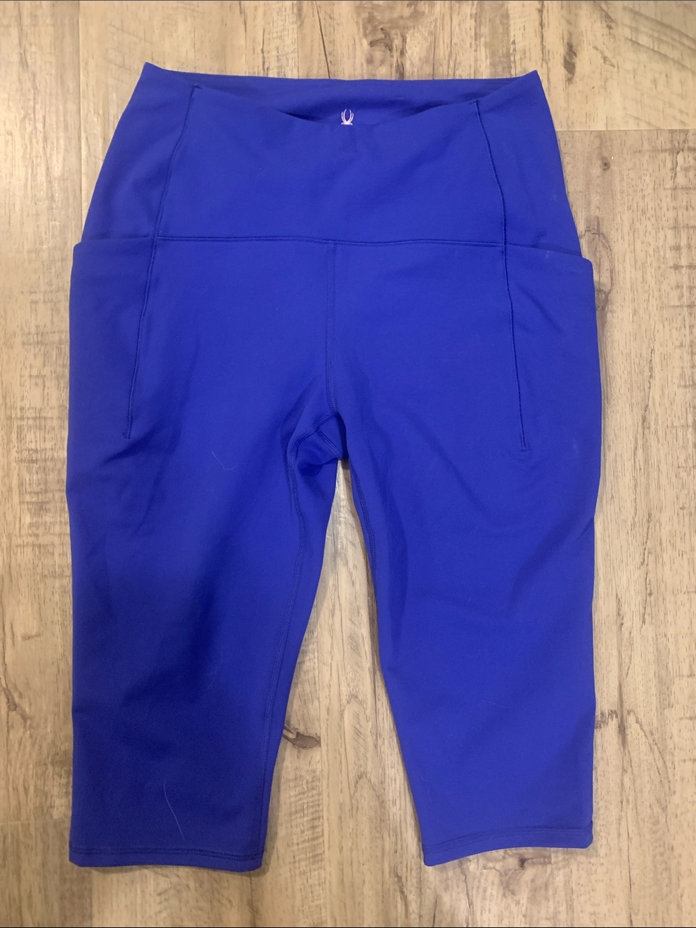 NWOT Spyder Bluish-Purple Above Knee Athletic Shorts